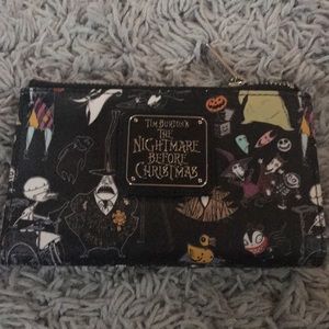Black nightmare before Christmas wallet